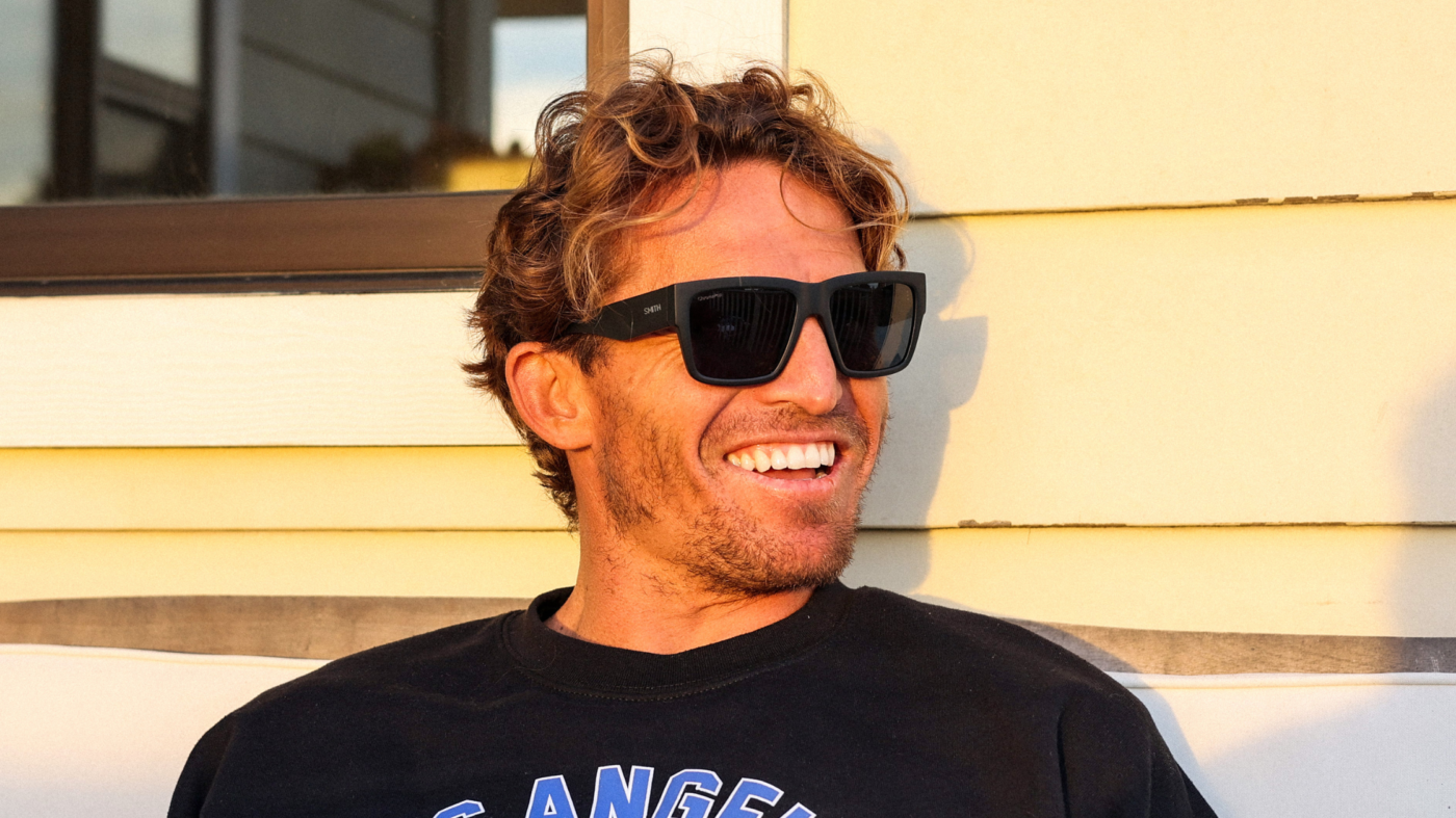 Yadin Nicol wearing the Lineup statement sunglasses. 